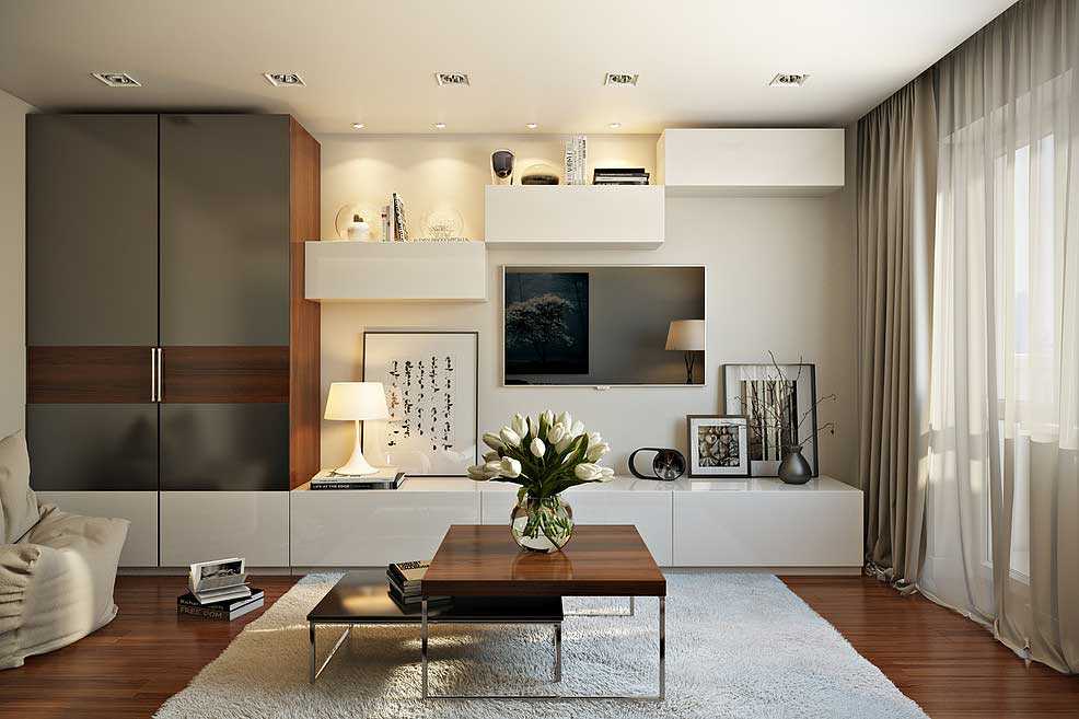 Стильные идеи дизайна зала в квартире в 2021 году