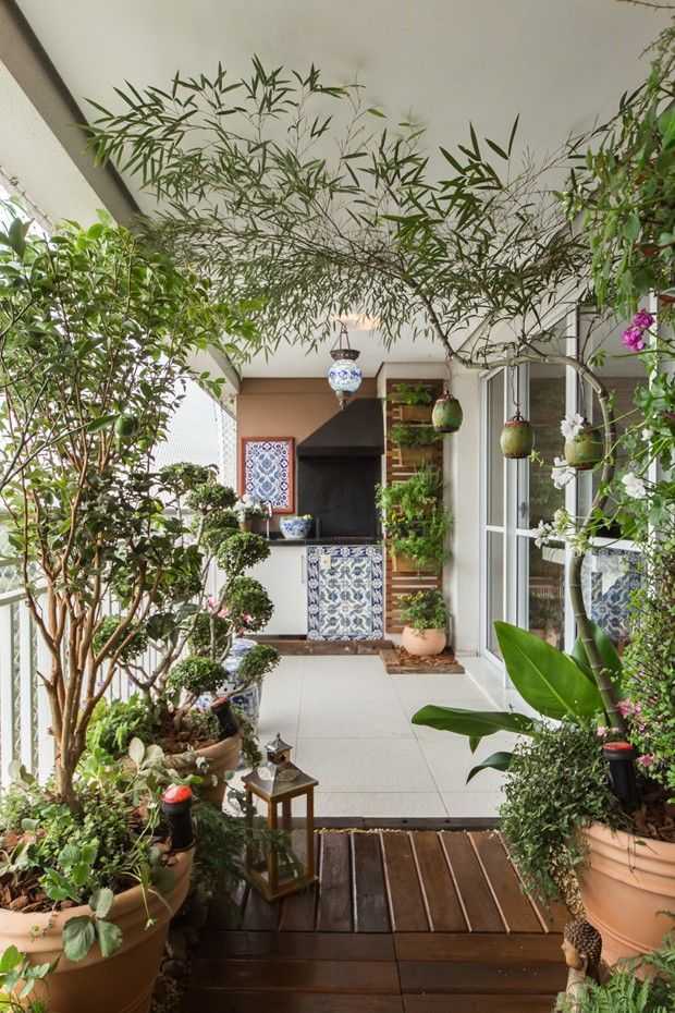 Озеленение балконов — советы по выбору растений для лоджии и способу декорирования +30 фото