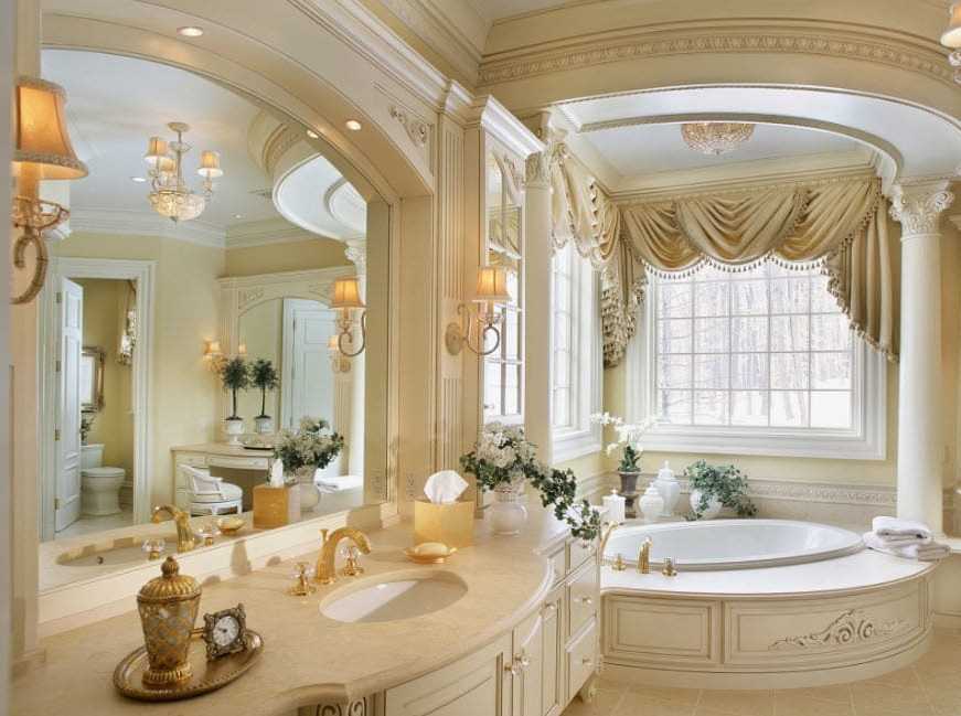 Дизайн маленькой ванной комнаты: красивые, модные и современные интерьеры со стиральной машиной
 - 20 фото