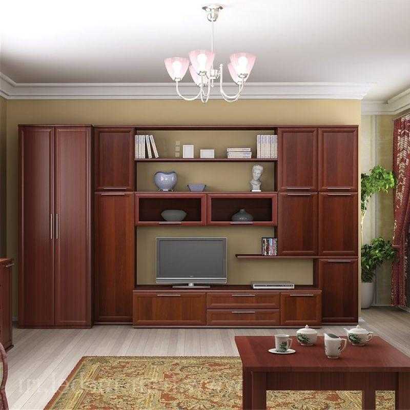 Мебель для спальни, кухни, зала и гостиной светло коричневого цвета Цвет орех современный дизайн мебели на фото Шкафы, столы и стулья, диваны серого цвета