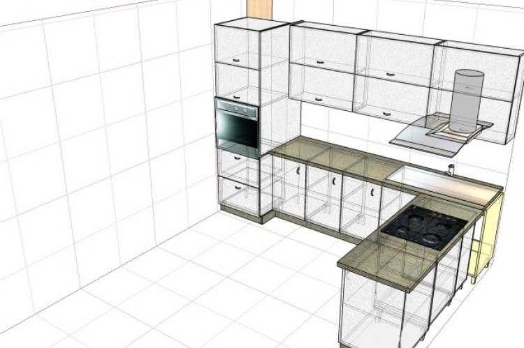 Дизайн кухни площадью 25-30 кв. м