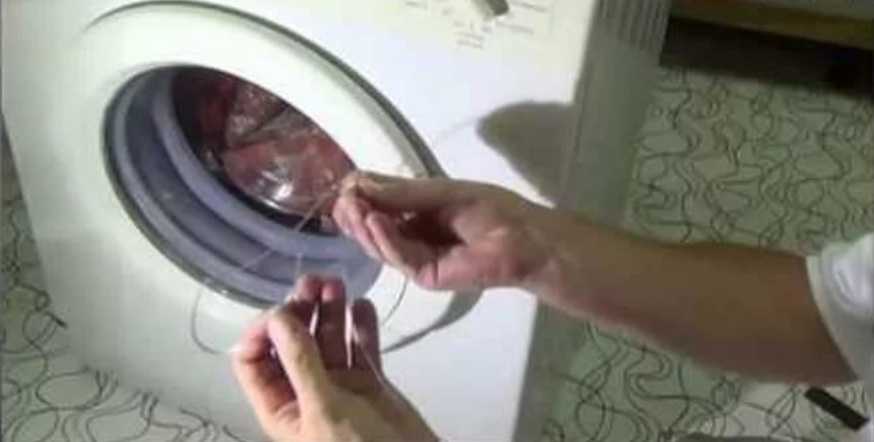 Как открыть стиральную машинку, если сломалась ручка на дверце ? : что делать, если не открывается дверь, как проверить и починить замок люка