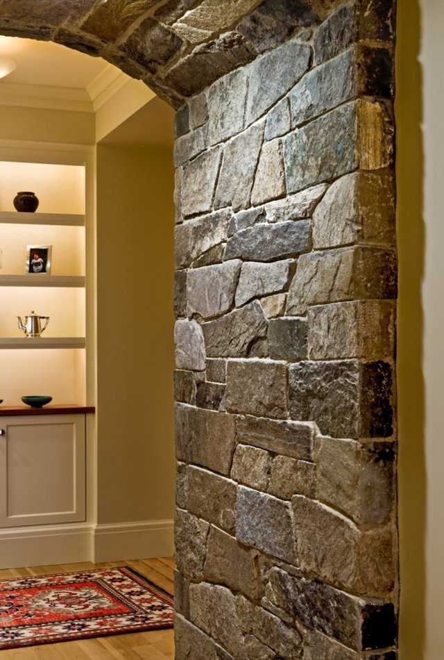 7 стилей интерьера для гостиной с отделкой искусственным камнем