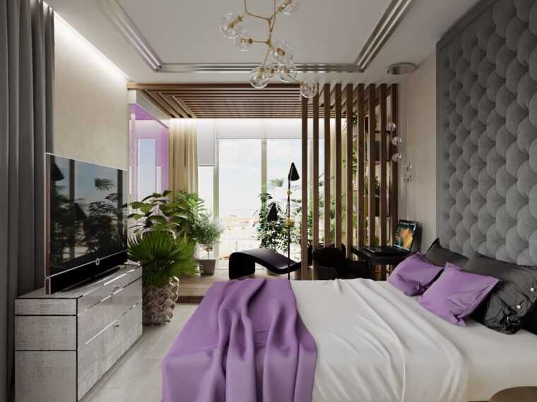 Дизайн спальни с балконом: фото и 5 критериев их объединения - ваш дом - медиаплатформа миртесен