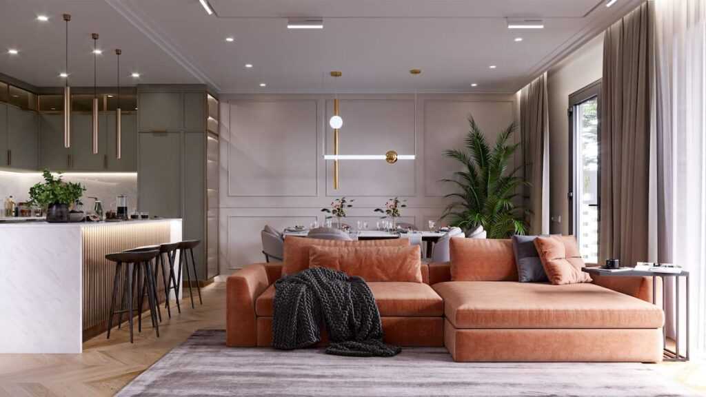Дизайн однокомнатной квартиры 2021-2022: секреты и советы по расстановке мебели (70 фото) | дизайн и интерьер