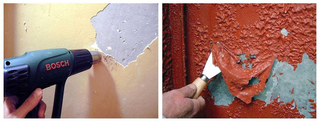 Как удалить старую масляную краску со стен, пола, дверей, деревянных рам
