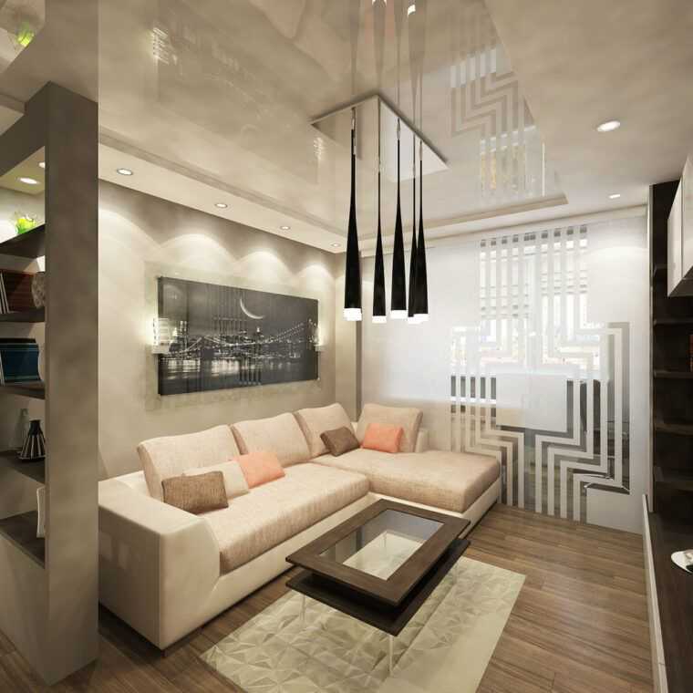 Дизайн квартиры-студии 25 кв. м.: идеи зонирования и 50 фото интерьеров