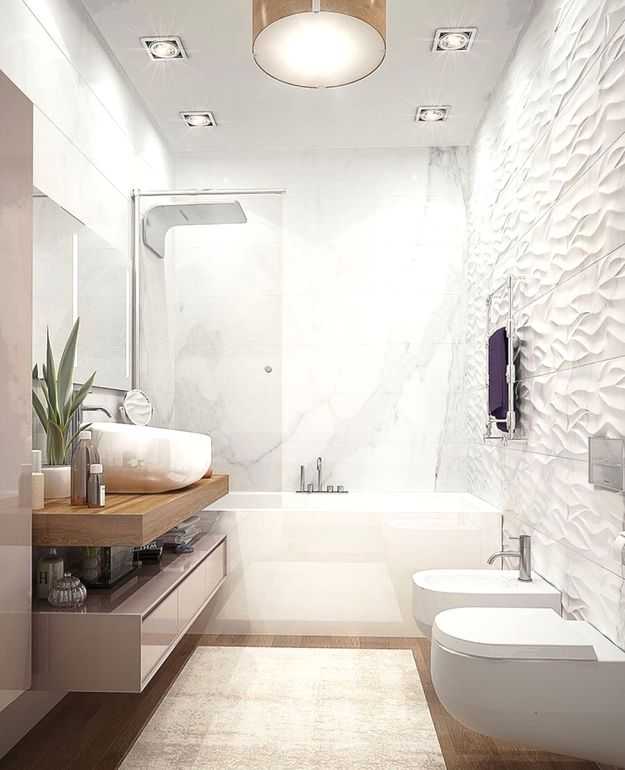 Дизайн ванной комнаты с туалетом 6 кв м: планировка, готовые проекты - 45 фото