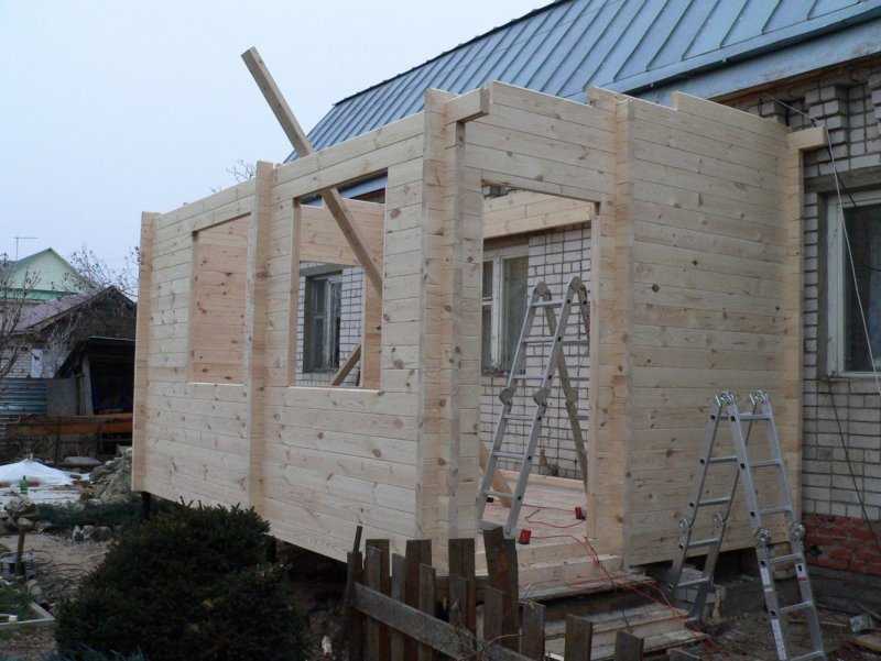 Как сделать пристрой к деревянному дому - лучшие проекты, схемы и .