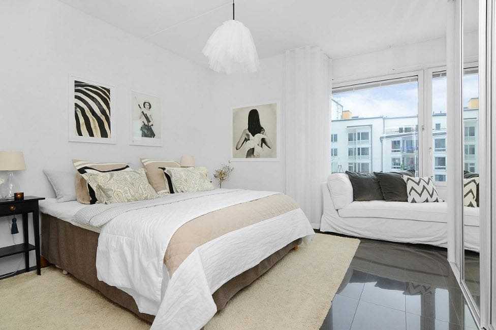 Спальня в стиле модерн - 78 фото современного дизайна в интерьере