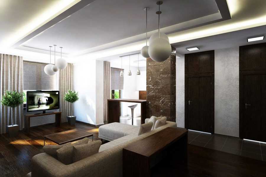 Дизайн малогабаритной 3-комнатной квартиры 63 кв. м. в панельном доме