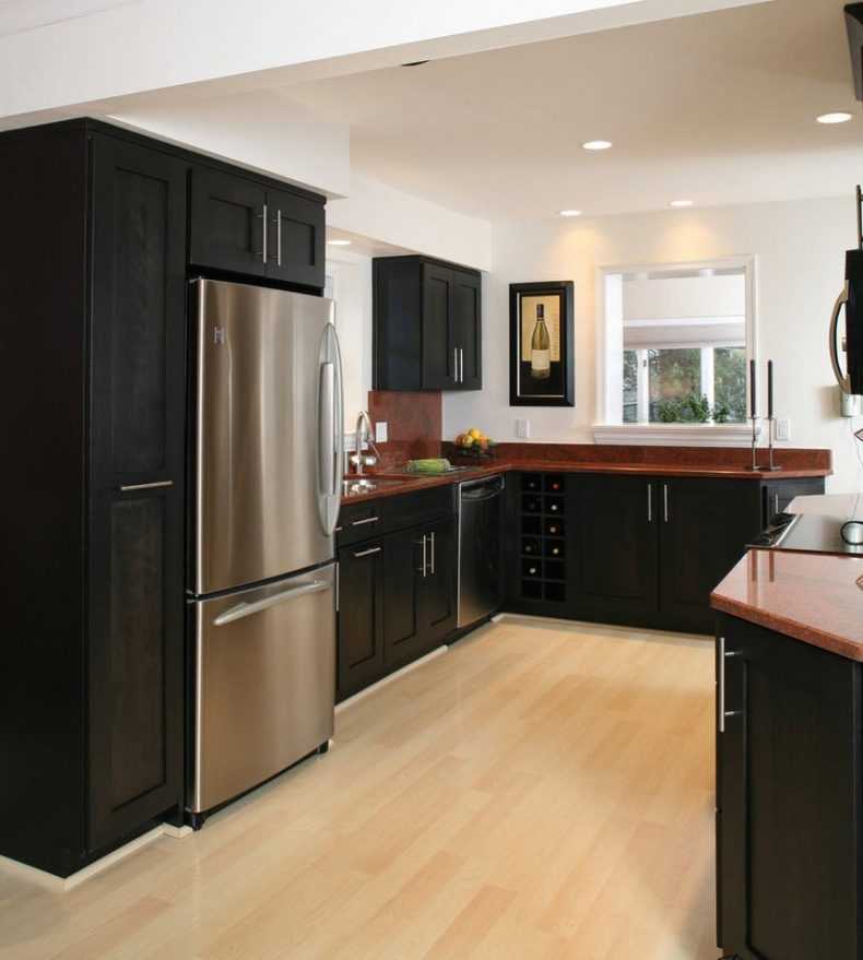 Красные и черные ретро холодильники в интерьере на фото Какой холодильник выбрать для кухни стиле лофт Ретро холодильники для скандинавской кухни и в стиле контемпорари