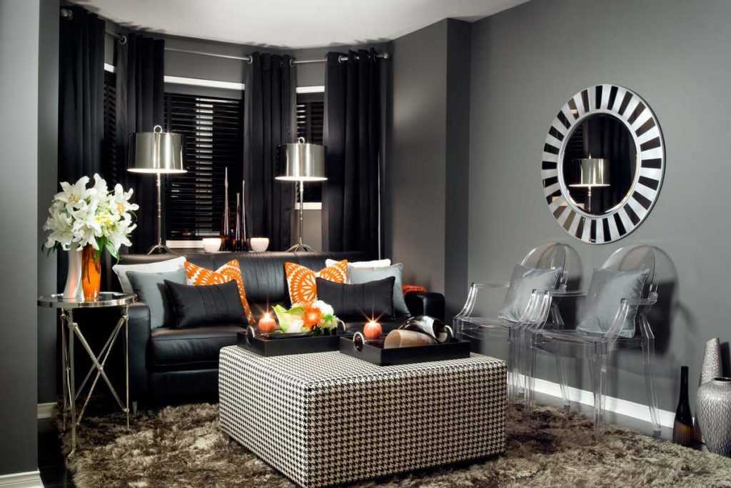 Черная мебель в интерьере: нескучный дизайн вашего дома