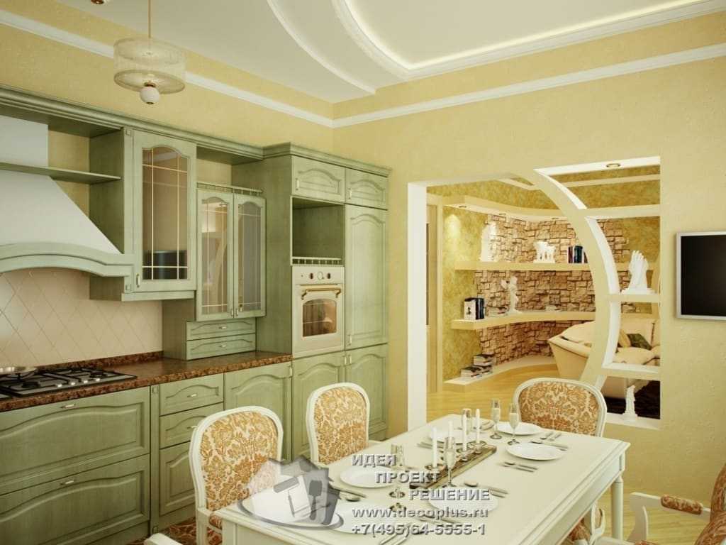 Богатый и изысканный итальянский стиль в интерьере кухни