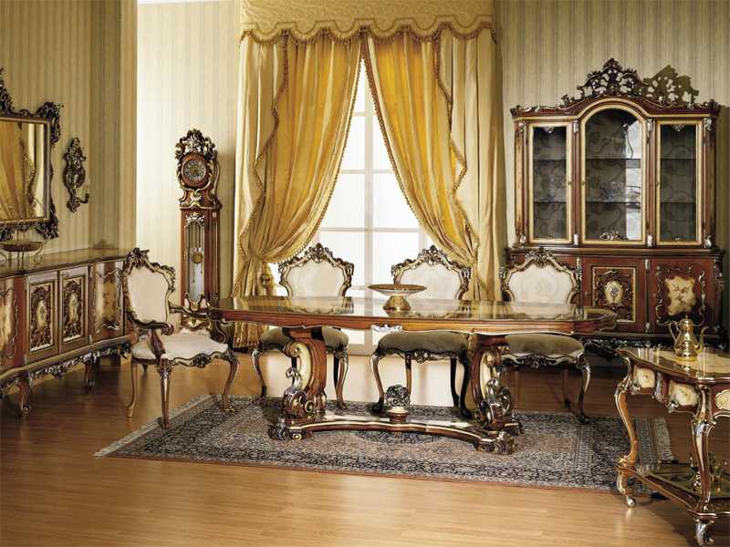 Мебель в стиле барокко: стильные примеры оформления от ведущих дизайнеров (115 фото + видео)