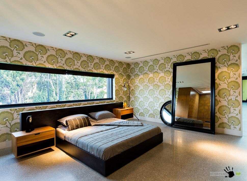 Комбинирование обоев в спальне - обзор лучших идей и новинок дизайна (120 фото)