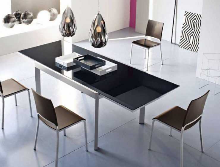 Современные столы – оригинальные стильные дизайнерские модели рабочих и кухонных столов (100 фото)