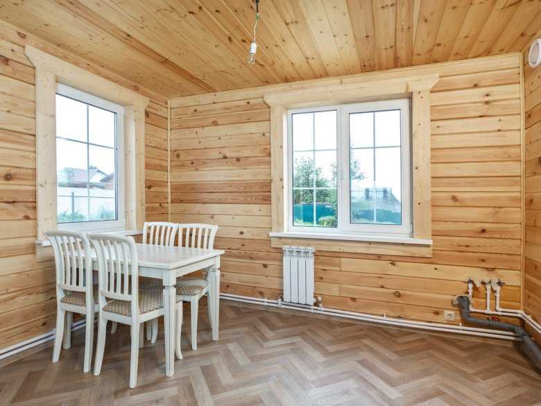Отделка деревянного дома внутри чем лучше обшить Красивый и современный интерьер дома из бруса внутри на фото Идеи дизайна для загородного дома