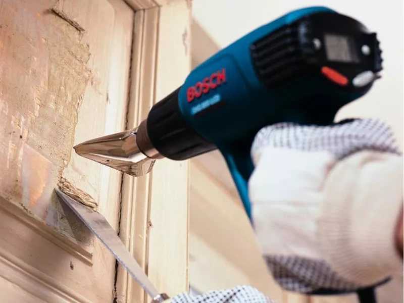 Как очистить деревянную дверь от старой краски - клуб мастеров