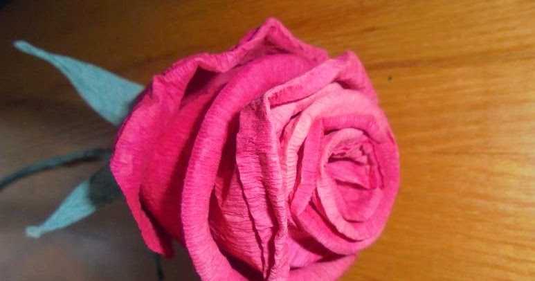 Как сделать розы из гофрированной бумаги мастер класс пошагово своими руками на фото Больше объемные цветы букет из гофрированной бумаги розы