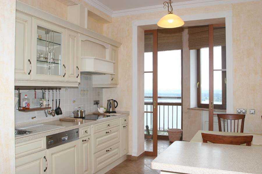 Кухня с балконом — оригинальные варианты отделки балкона и оформления дизайна кухни! (фото и видео)