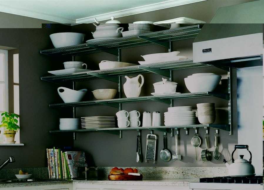 Открытые полки на кухне - практичные и стильные решения (55 фото)кухня — вкус комфорта