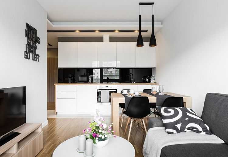 Кухня совмещенная с гостиной: 100 фото идей дизайна в квартире и доме