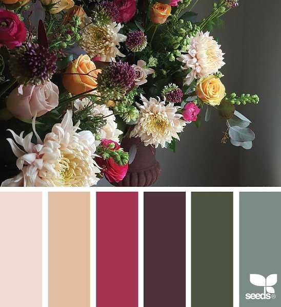 Сочетание цветов в интерьере кухни: таблица, цветовая гамма гарнитуров и правила | дизайн и фото