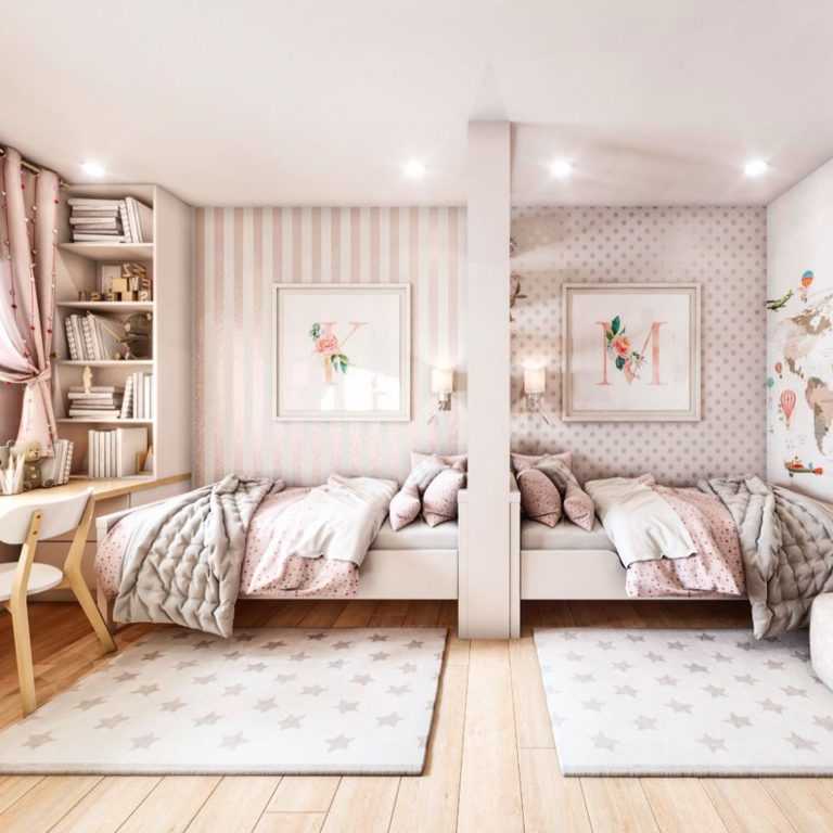 Стильный дизайн двух кроватей в одной комнате Оптимальные варианты размещения спальных мест Пять практических советов по размещению кроватей на фото