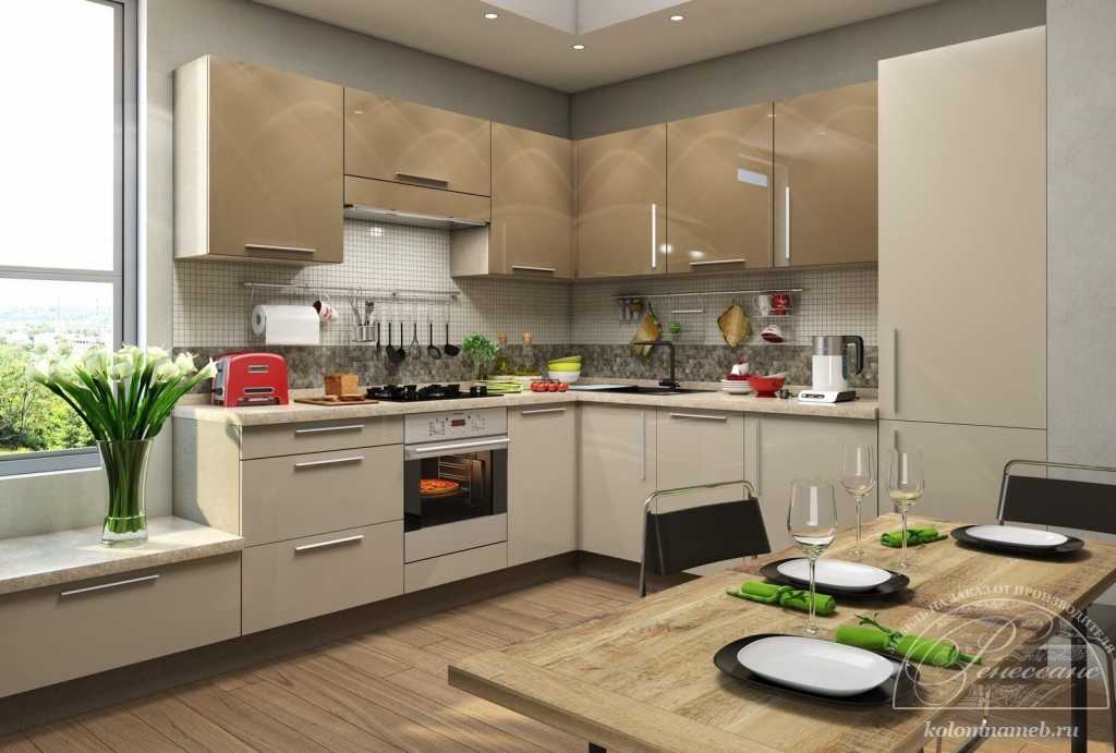 Дизайн угловой кухни в 2021 году: 170+ реальных фото