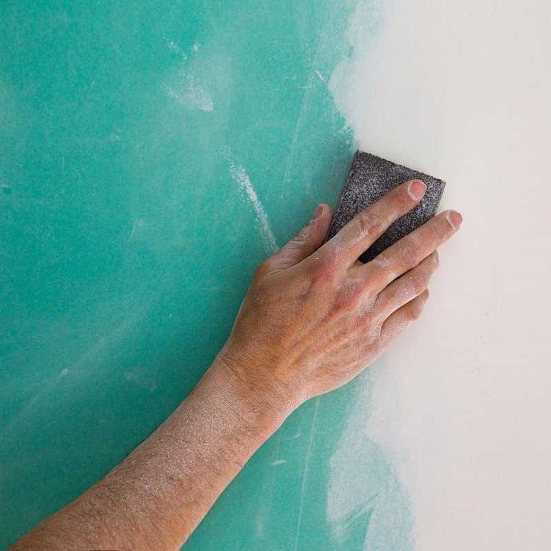 Шлифовка стен после шпаклевки: чем и как шкурить (+видео)