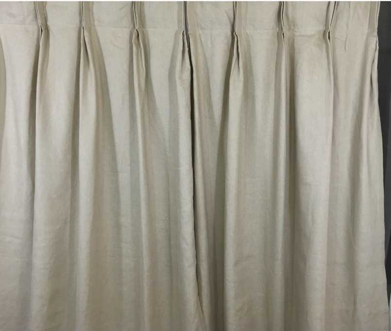 Льняные шторы (55 фото): шторы из льна в интерьере, ткань