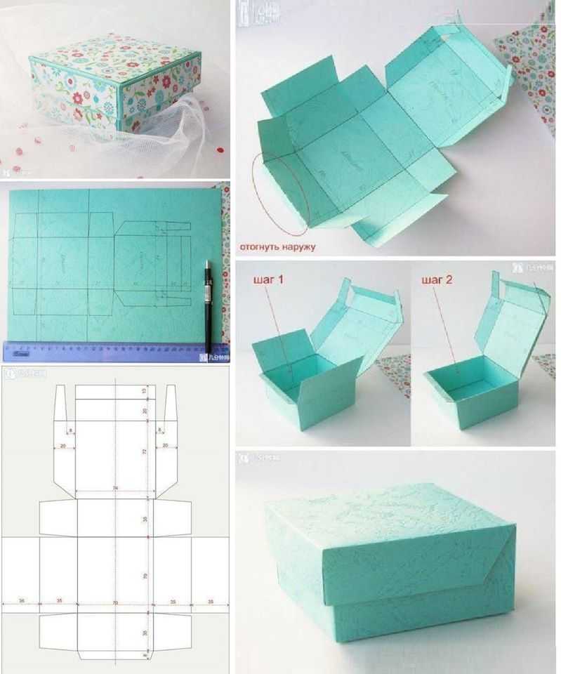 Коробочка для подарков своими руками из бумаги или картона: шаблоны и схемы
