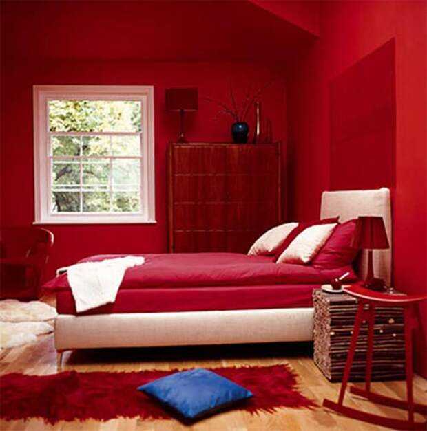 Красный цвет в интерьере (55 фото) — лучшие идеи оформления и сочетания ярких цветов