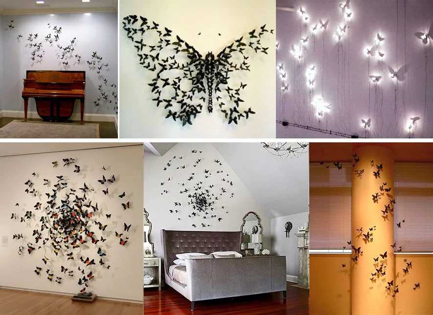 Бабочки своими руками: 90 фото как и из чего можно сделать красивое украшение