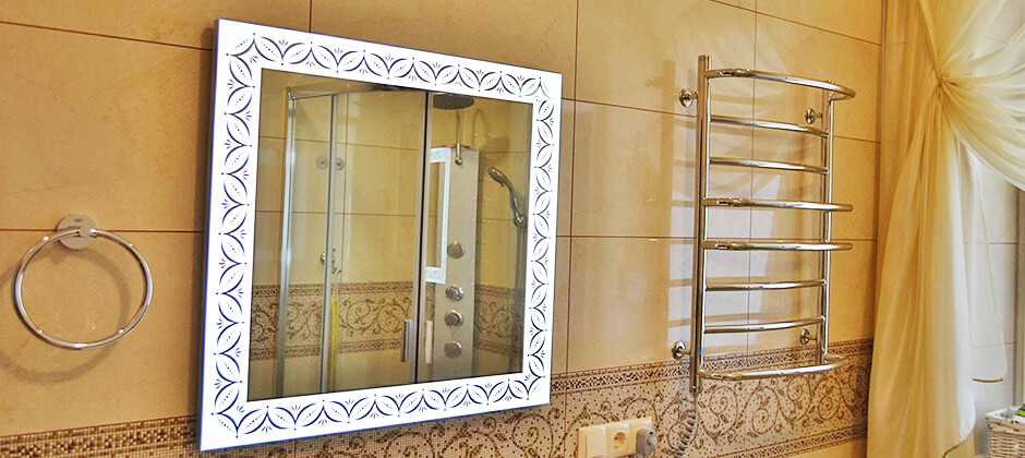 Как правильно подобрать высоту зеркала в ванной, нюансы размещения