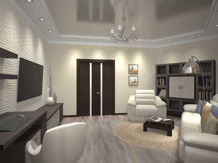 Дизайн двухкомнатной квартиры — 150 современных идей оформления стильного интерьера