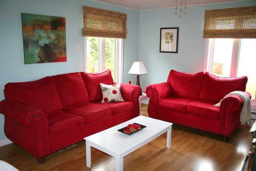 Мебель красная, плюсы и минусы, как правильно вписать в интерьер