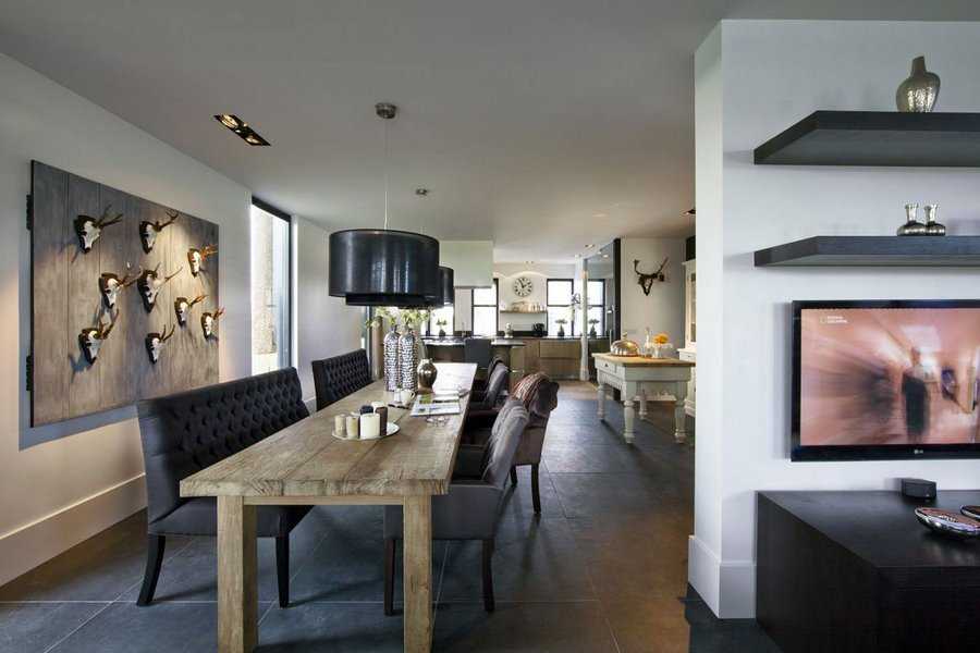 Голландский дом: стиль в интерьере нидерландов, проект в современной сельской архитектуре домика, кухни и ландшафтный дизайн голландии
