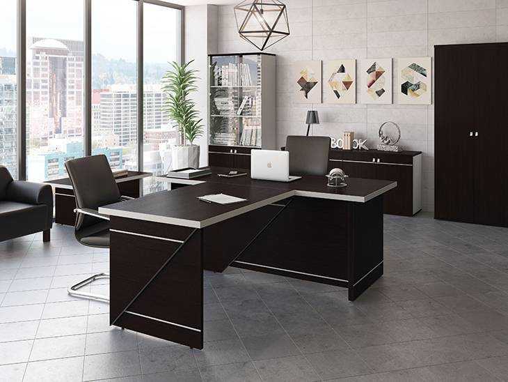 Современный дизайн кабинета для рабочего персонала а также для руководителей различных уровней под ключ.
