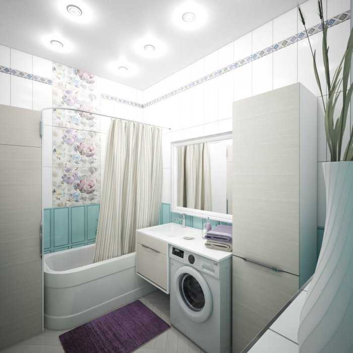 Стиральная машинка в ванной – секреты правильного обустройства на 79 фото
