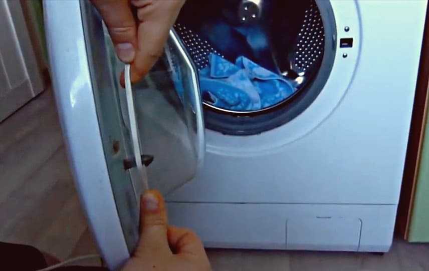 Как открыть стиральную машину, если сломалась ручка