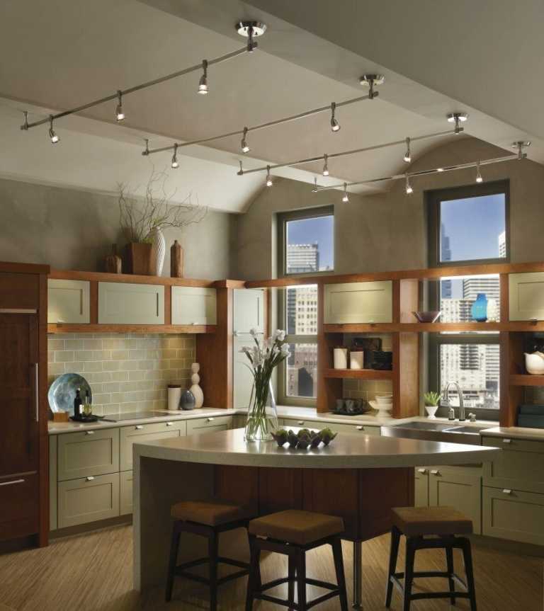 Освещение на кухне: обзор лучших проектов освещения современного дизайна (135 фото)