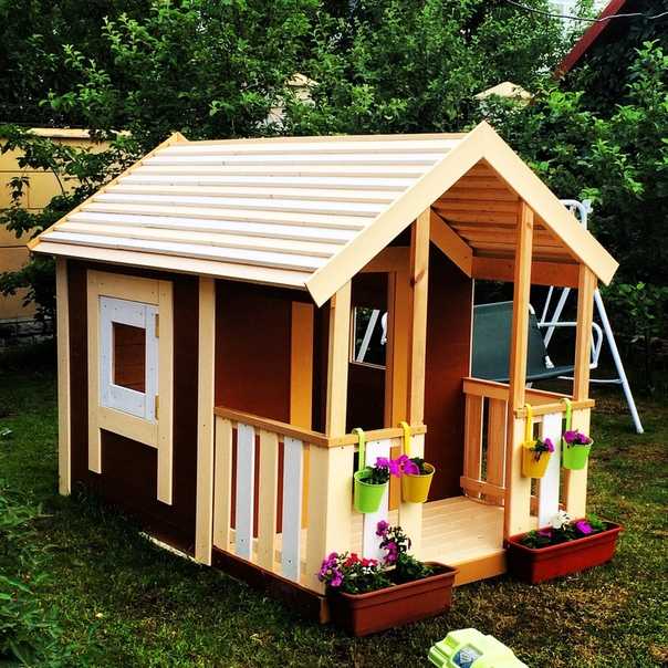 Домик для детей: как построить и украсить без вреда для всего дизайна (60 фото-идей)