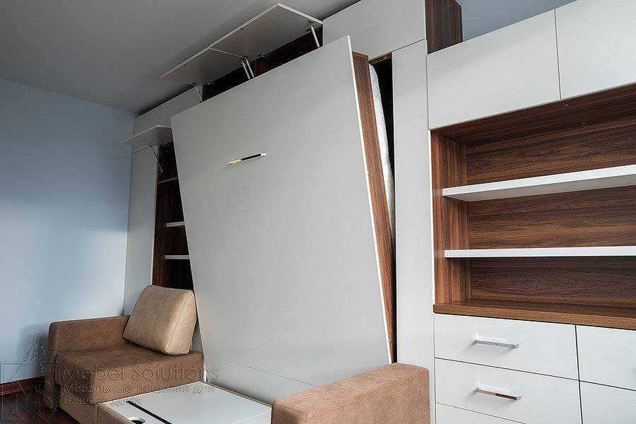 Вертикальные встроенные кровати в стену или в шкаф: стильное и удобное спальное место