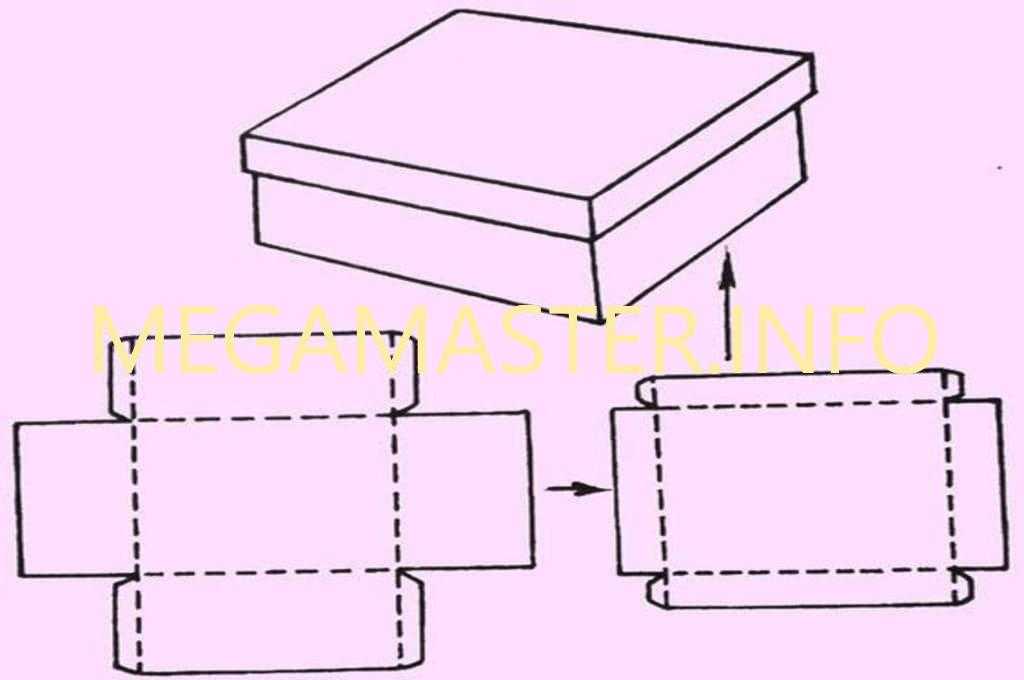 Как сделать коробку из картона своими руками: схема, мастер класс, шаблоны (фото + видео инструкции)