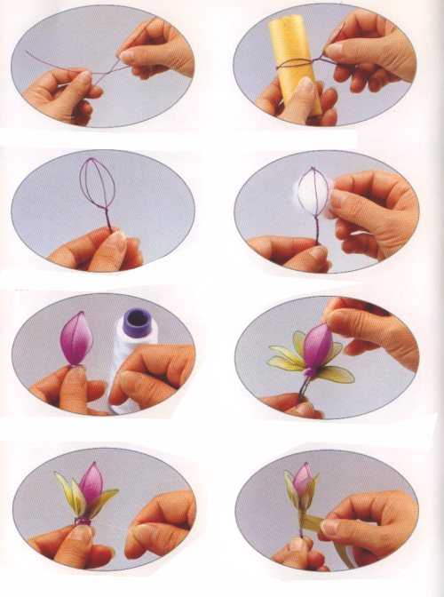 Как легко и просто можно сделать цветы из тюли для штор своими руками - swoofe.ru