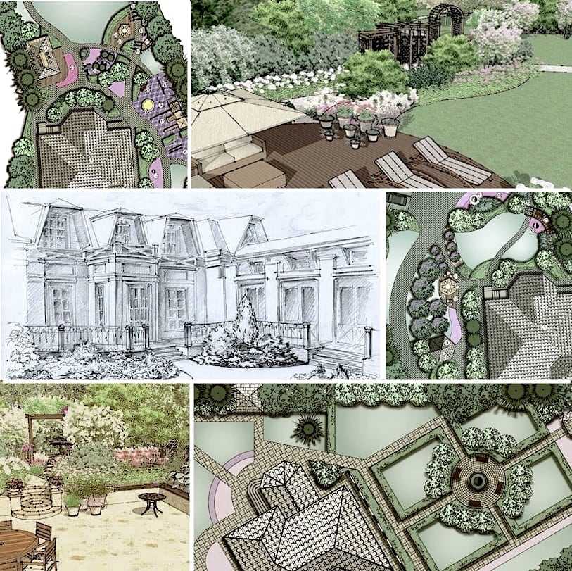 Ландшафтный дизайн - 70 aото идей для садового и дачного участка