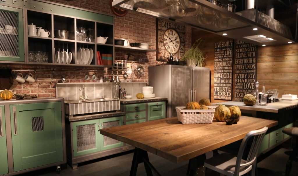 100 интерьеров кухни в стиле лофт, которые вдохновят вас на творчество