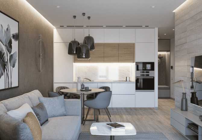 Кухня 18 кв. м. - 125 фото лучших идей дизайна, правила зонирования и расстановки мебеливарианты планировки и дизайна